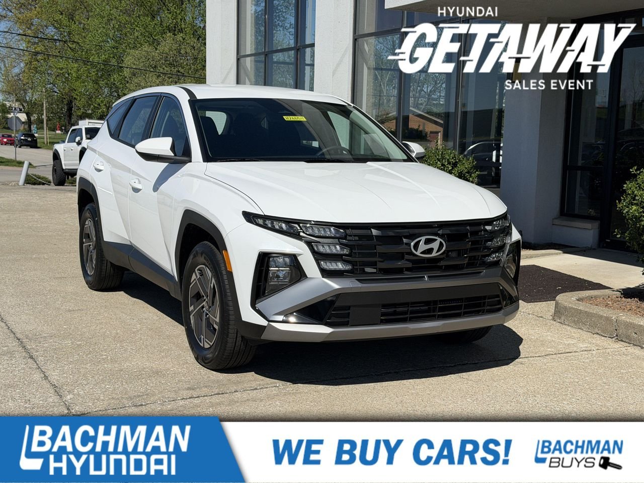 New 2026 Creamy White Pearl Hyundai Blue image 1