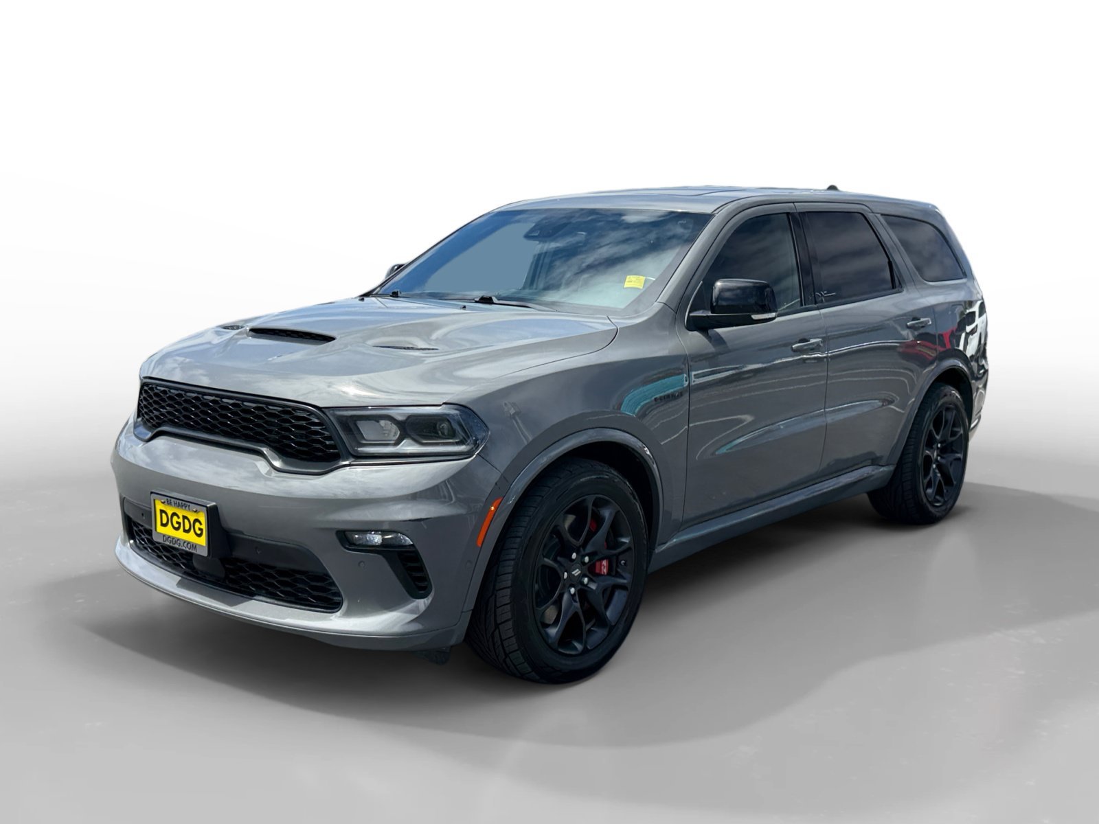 Used 2022 Destroyer Gray Clearcoat Dodge R/T Plus image 1