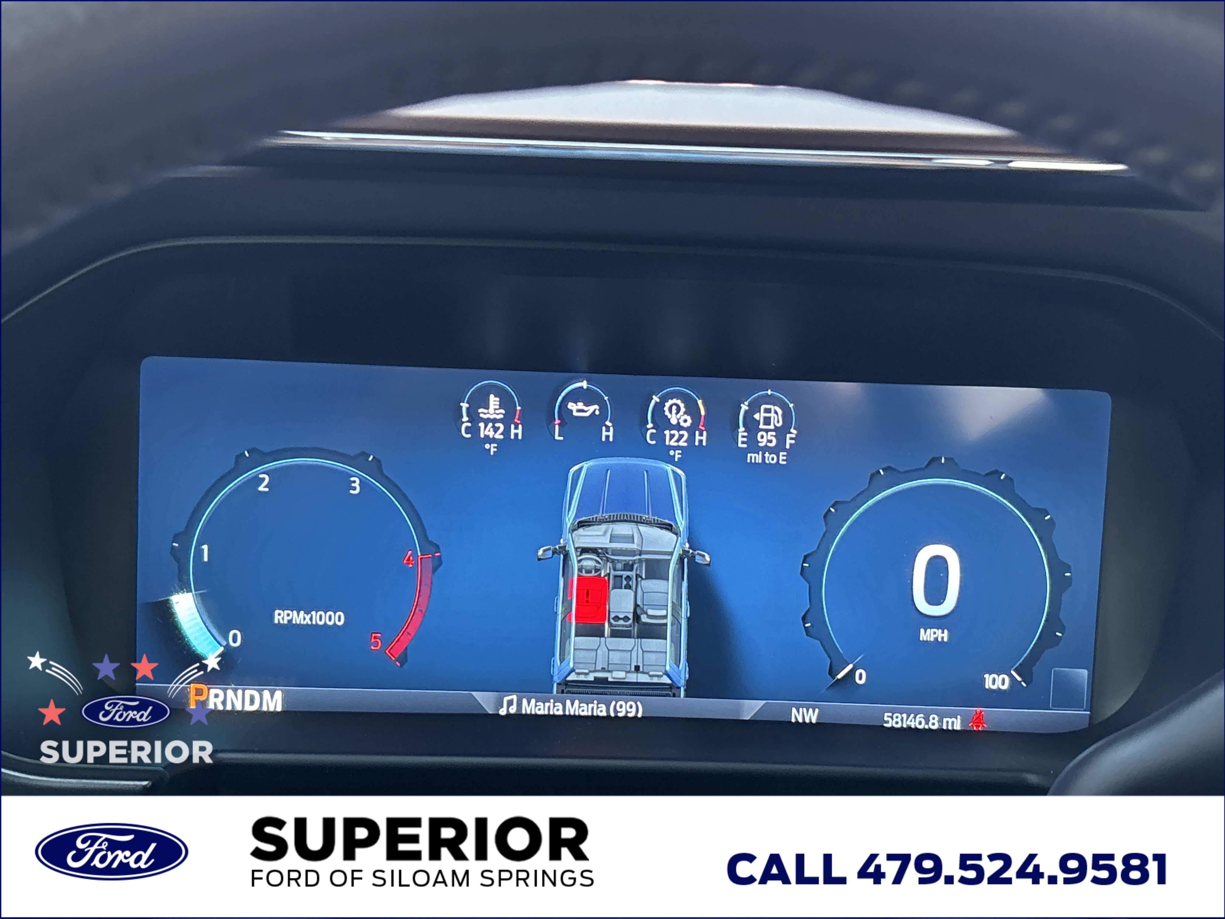 Used 2024 Antimatter Blue Metallic Ford King Ranch CrewCab 4WD image 35