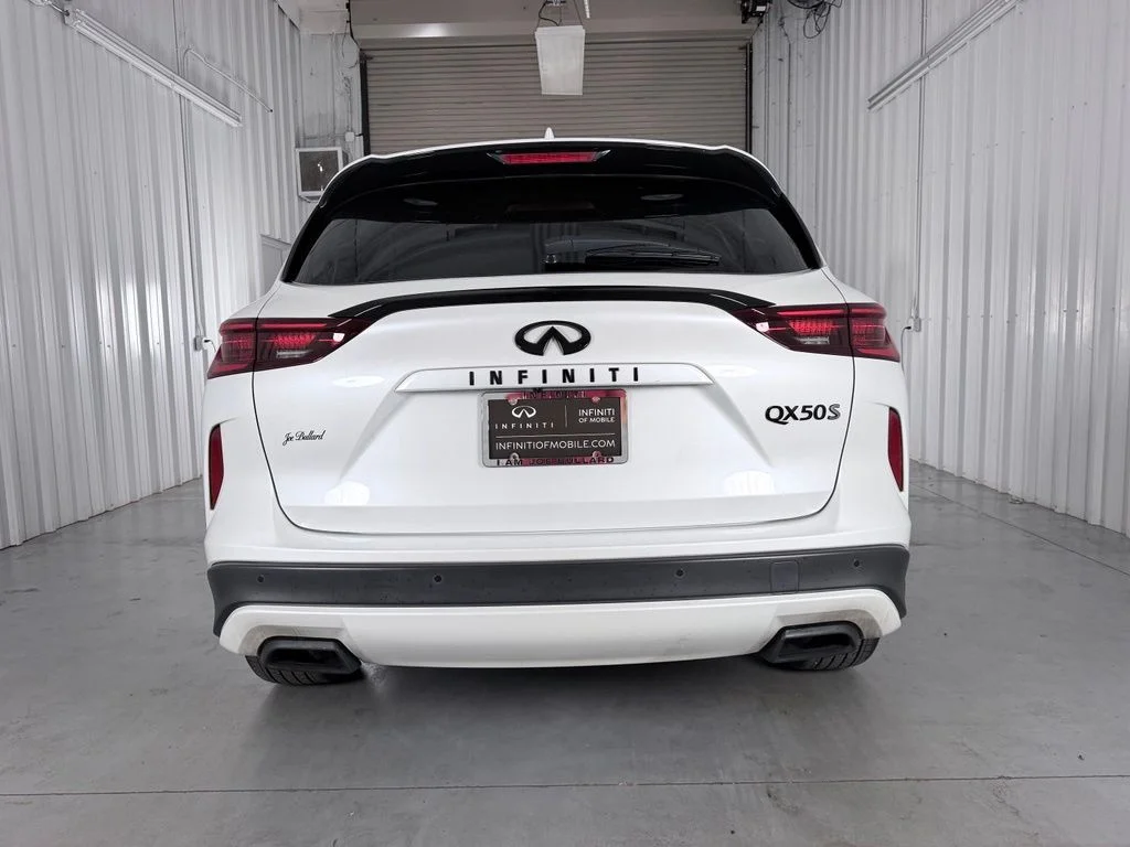 Certified Used 2023 White INFINITI SPORT image 6