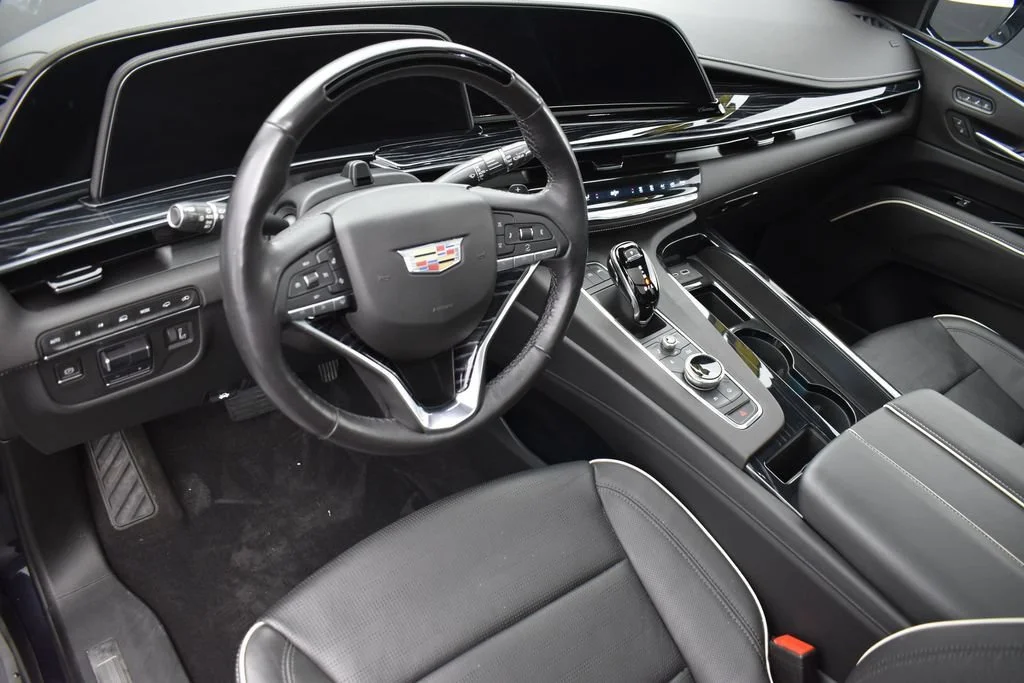 Used 2022 Galactic Gray Metallic Cadillac Sport image 11