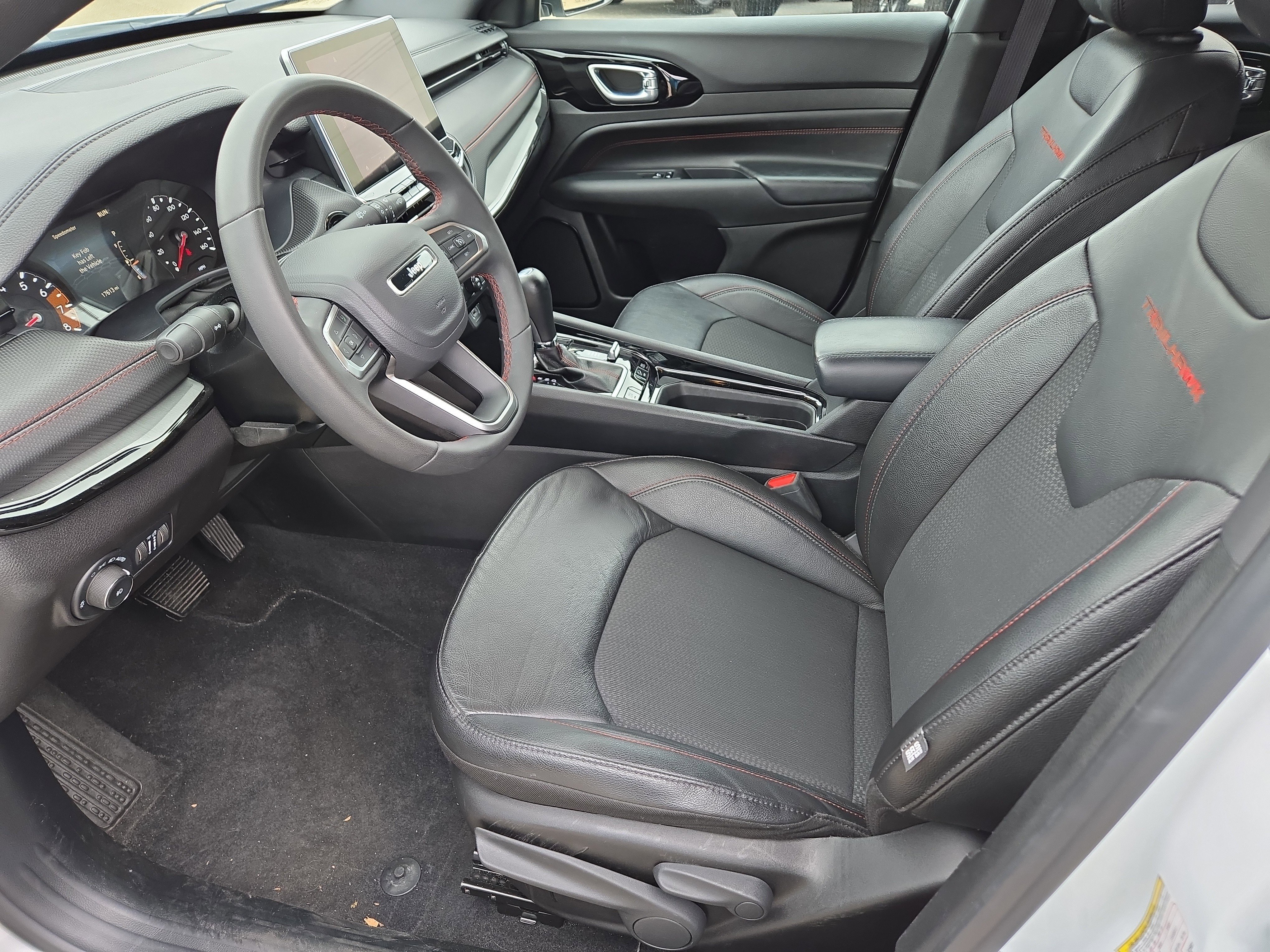 Certified Used 2025 Bright White Clearcoat Jeep Trailhawk image 14