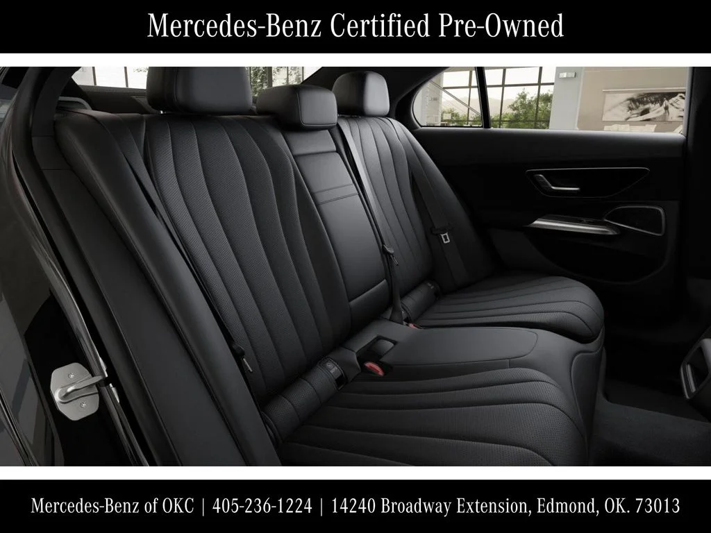 Certified Used 2025 Black Mercedes-Benz E 350 image 6