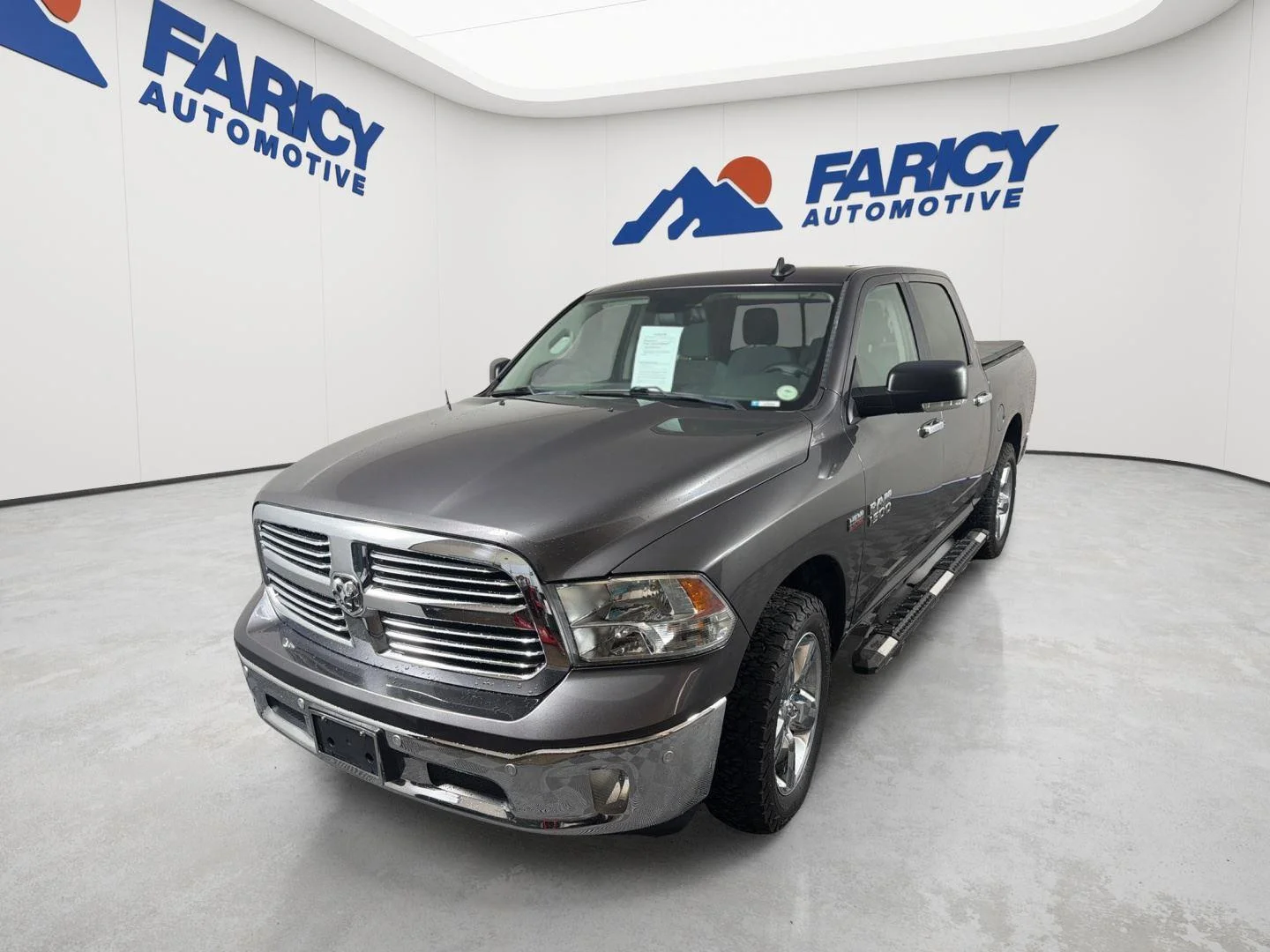 Used 2017 Granite Crystal Metallic Clearcoat Ram Big Horn image 1
