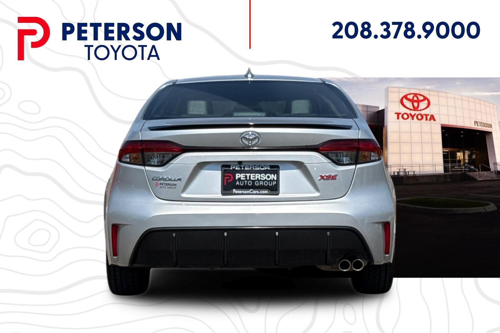 Used 2025 Silver Toyota XSE image 4