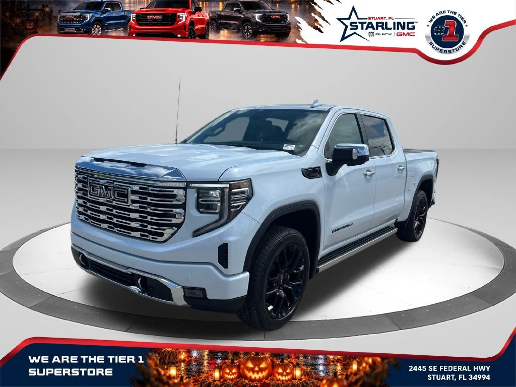 New 2026 Glacier White Tricoat GMC Denali image 1