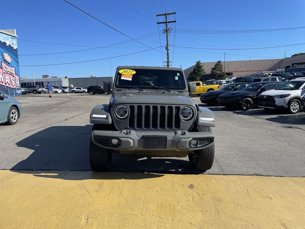 Certified Used 2022 Gray Jeep Unlimited Sahara High Altitude image 5