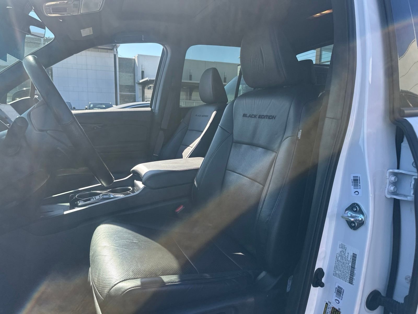 Used 2024 Platinum White Pearl Honda Black Edition image 13