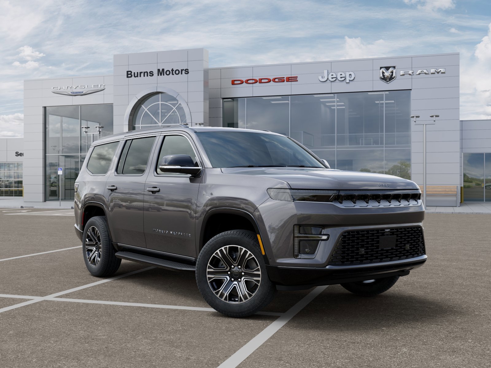 New 2026 Baltic-Gray Metallic Clear-Coat Exterior Paint Jeep 4x2 image 5