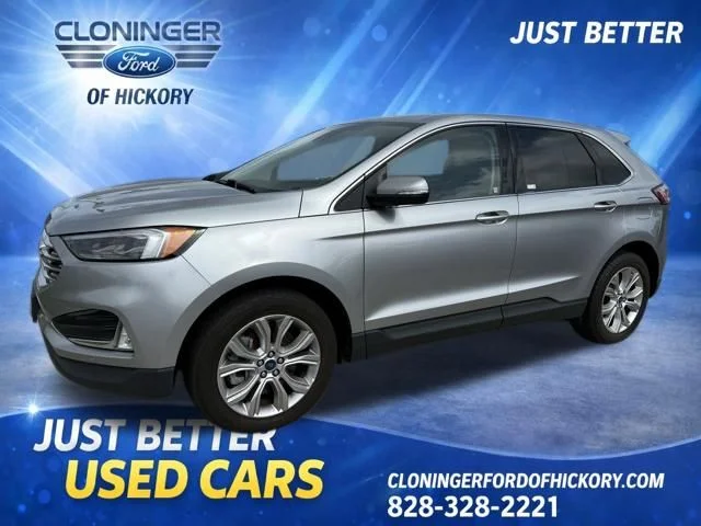 Used 2022 Silver Ford Titanium image 1