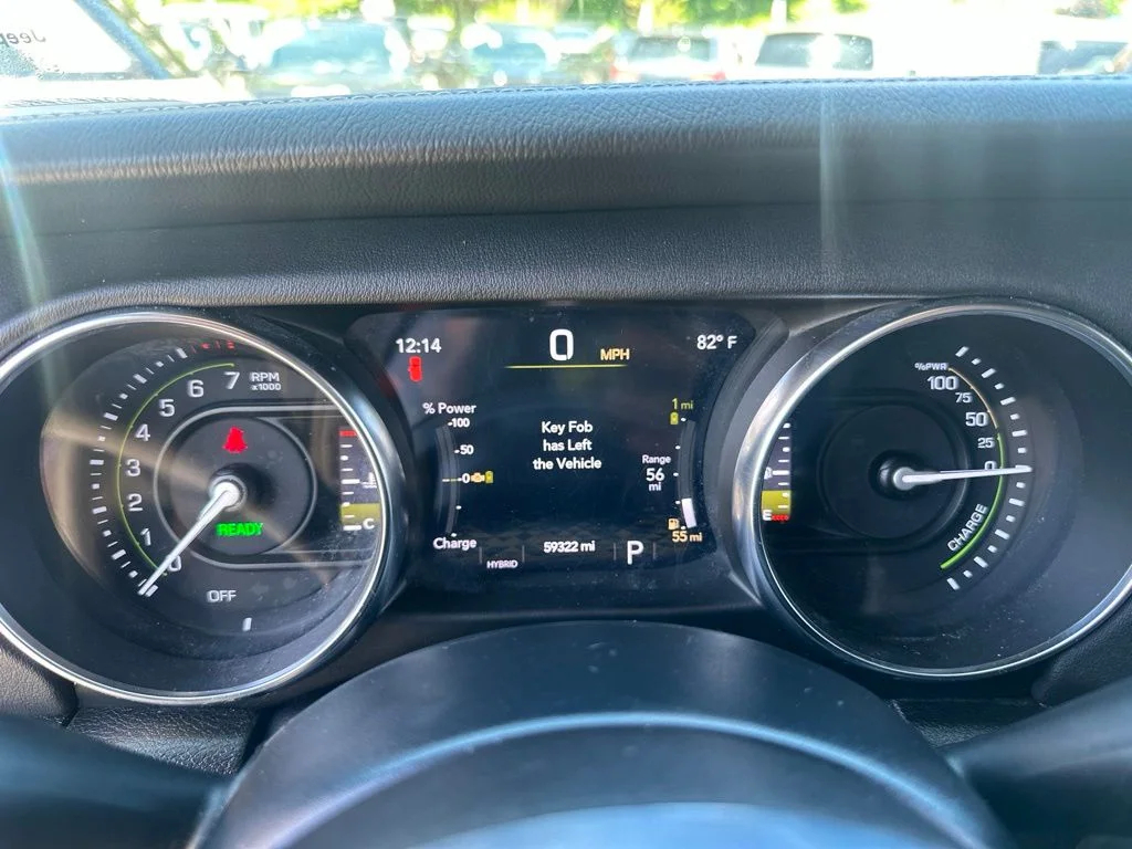 Used 2022 Black Jeep Unlimited Sahara 4xe image 23