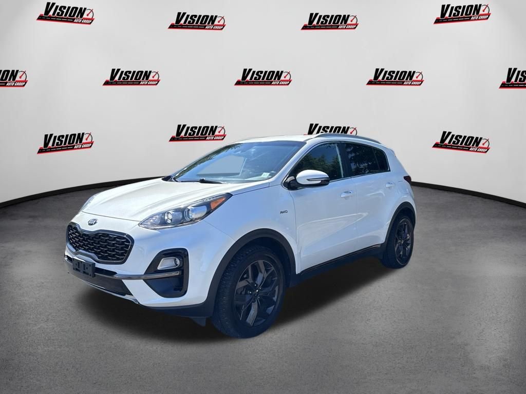 Used 2020 White Kia S image 1