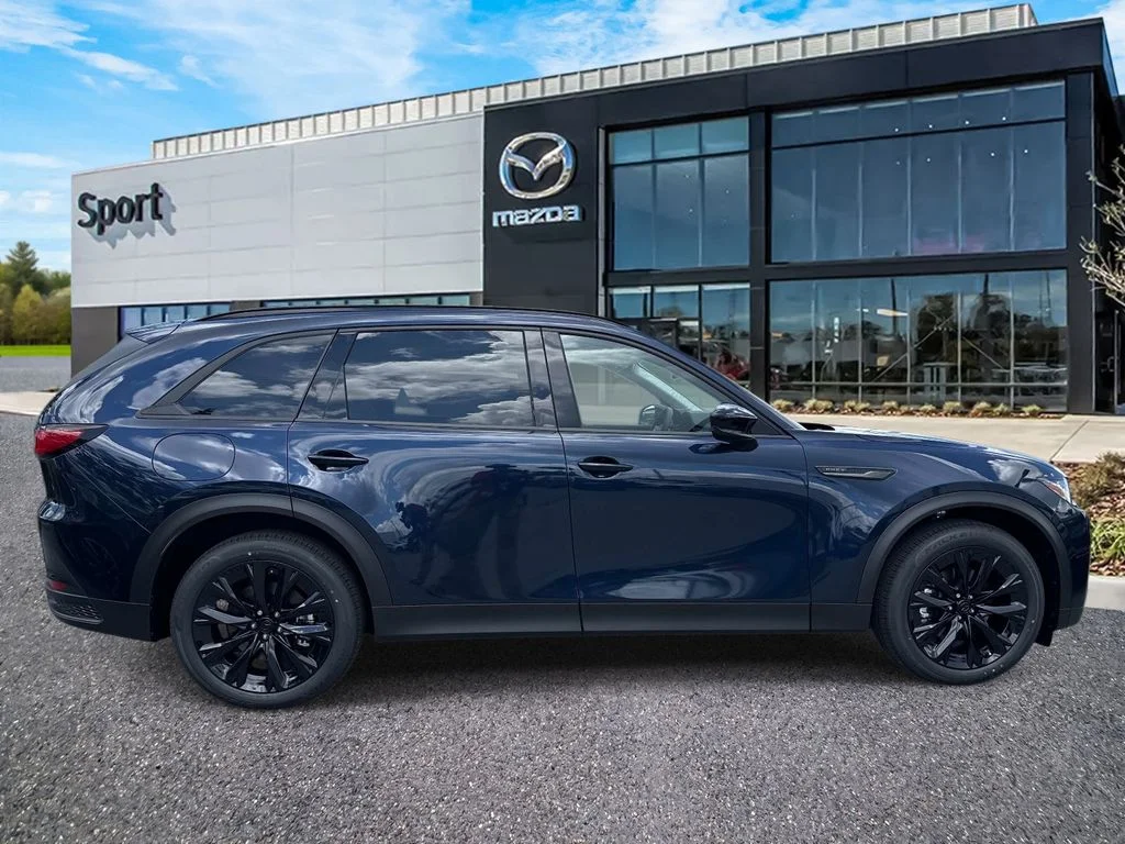 New 2026 Deep Crystal Blue Mica Mazda Premium Sport AWD image 2