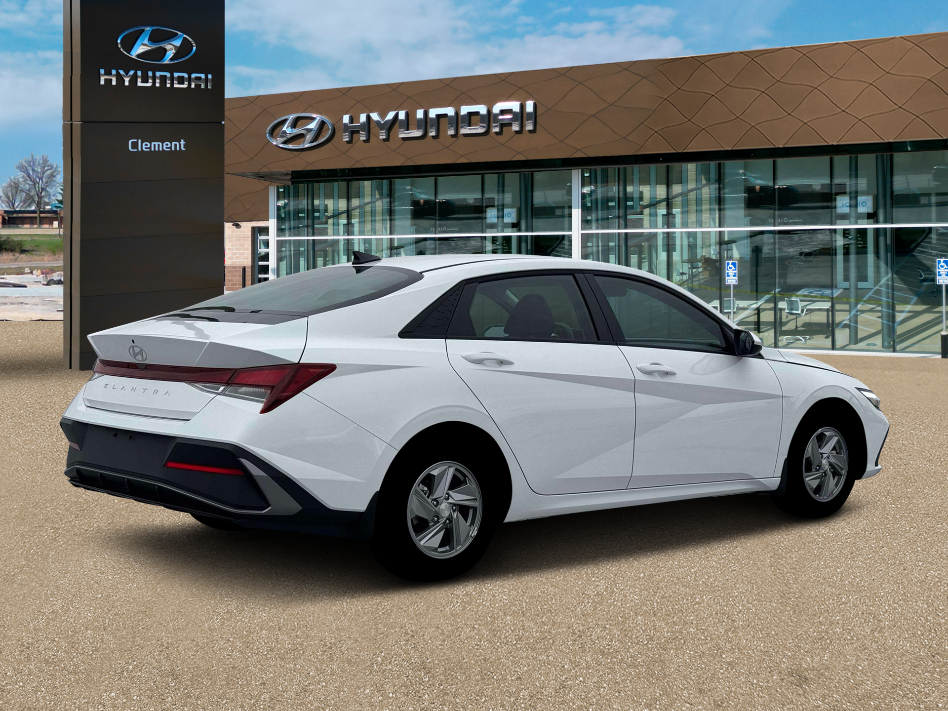 New 2026 White Hyundai SE image 8