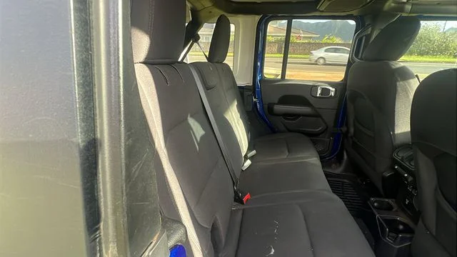 Used 2018 Blue Jeep Unlimited Sahara image 14