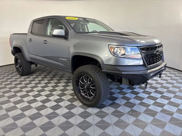 Used 2018 SATIN STEEL METALLIC Chevrolet 4WD ZR2 image 42
