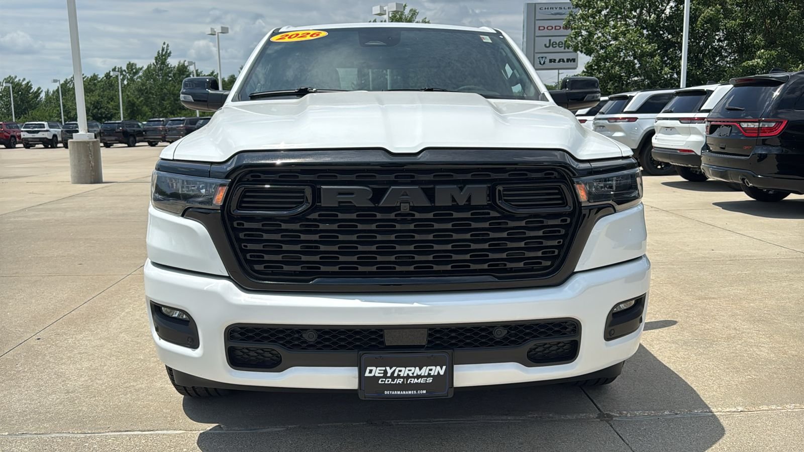 New 2026 Bright White Clearcoat RAM Big Horn/Lone Star image 4