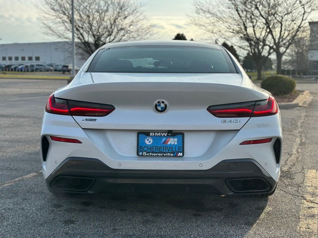 New 2026 Mineral White Metallic BMW 840i image 6