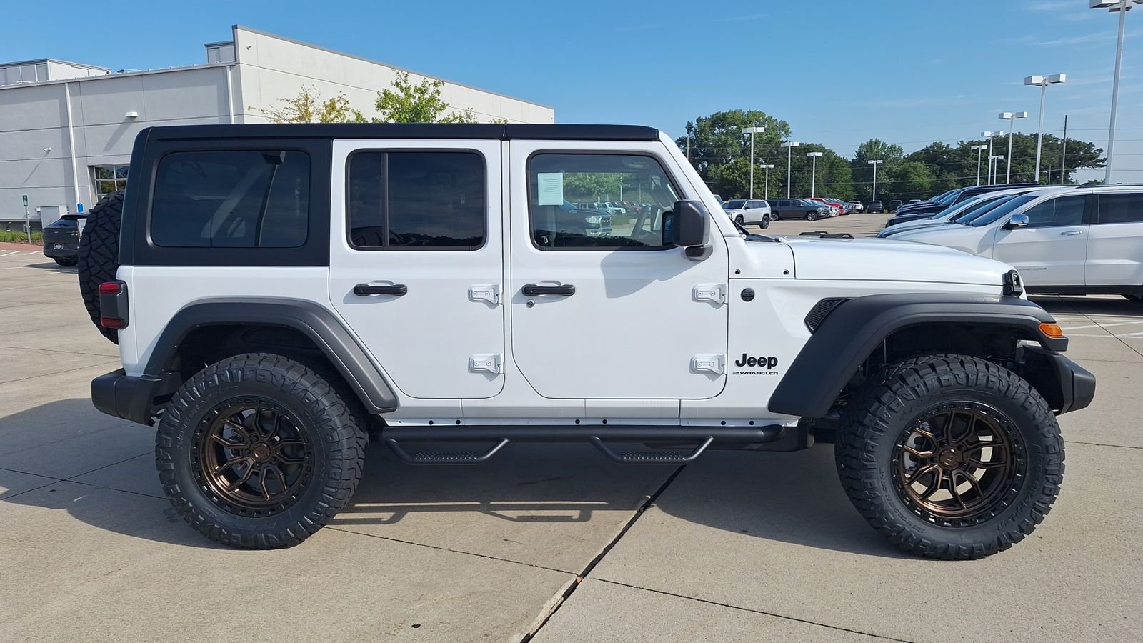 New 2026 Bright White Clearcoat Jeep Sport S image 3