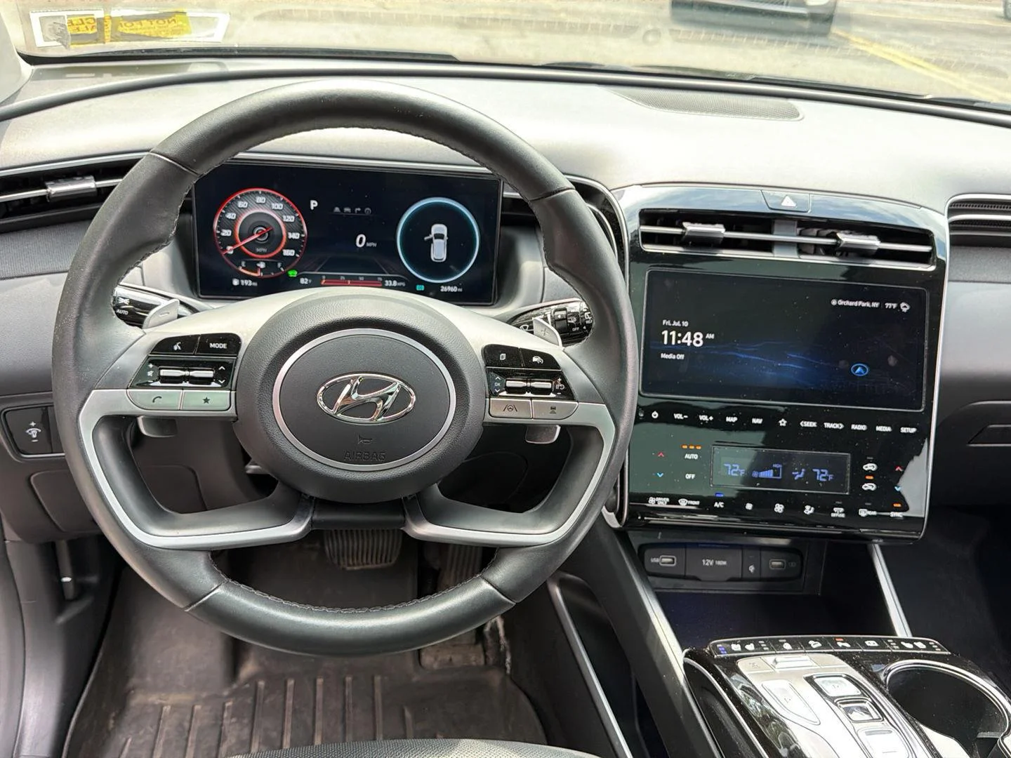 Used 2024 Black Pearl Hyundai Limited image 2