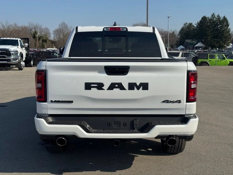 New 2026 Ivory White Tri-Coat Pearl-Coat Exterior Paint RAM Laramie image 4