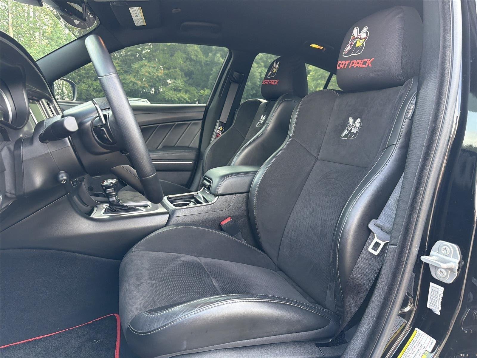 Used 2022 Pitch Black Clearcoat Dodge Scat Pack image 24