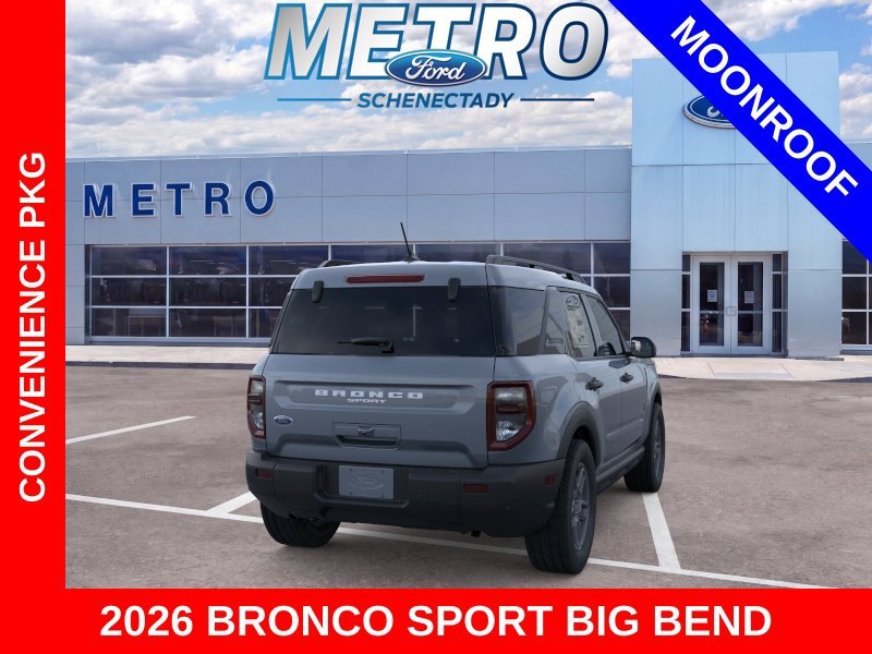 New 2026 Azure Gray Metallic Tri-Coat Ford Big Bend image 8
