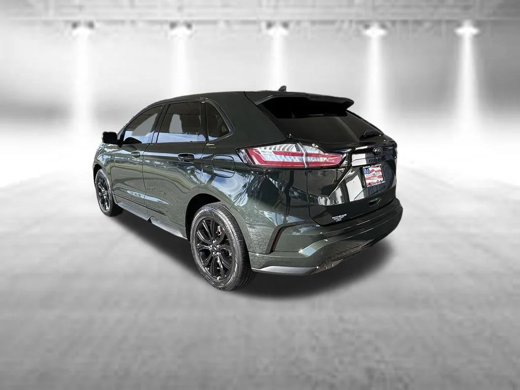 Certified Used 2024 Green Metallic Ford SE image 7