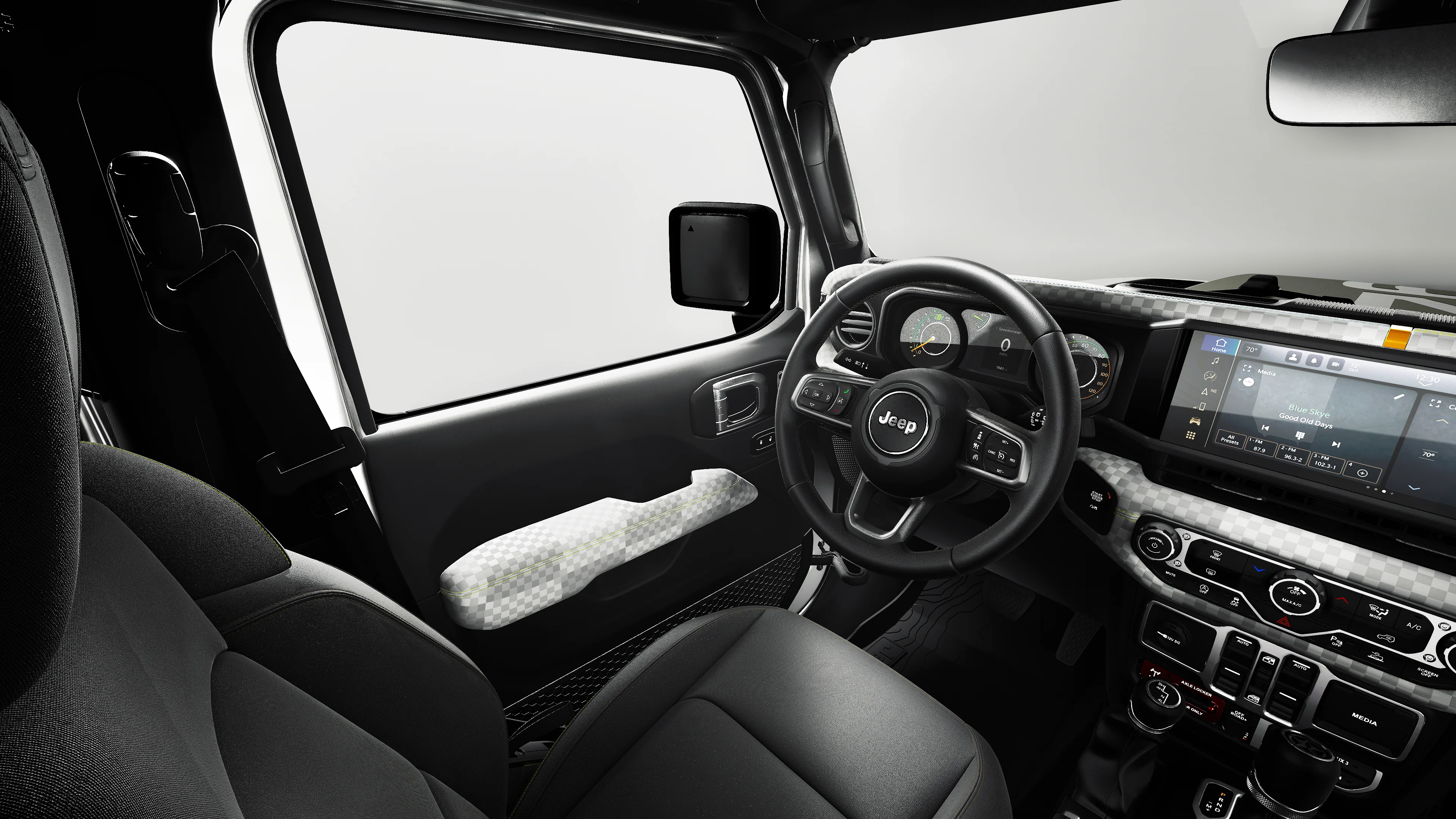 New 2027 Bright White Clear-Coat Exterior Paint Jeep Willys image 8