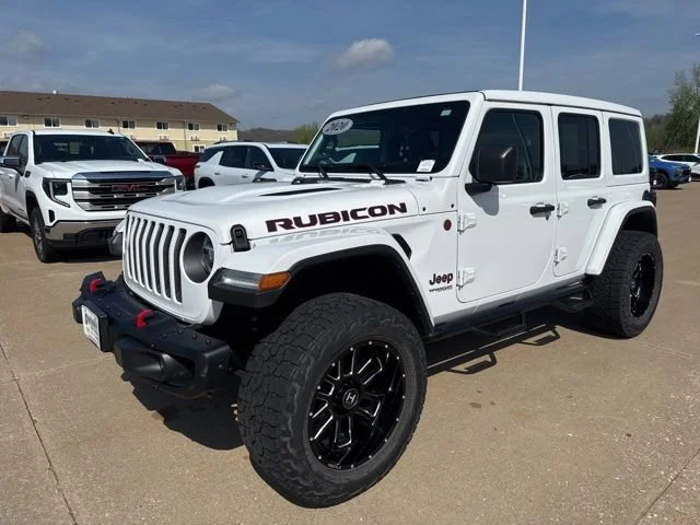 Used 2020 White Jeep Rubicon image 8