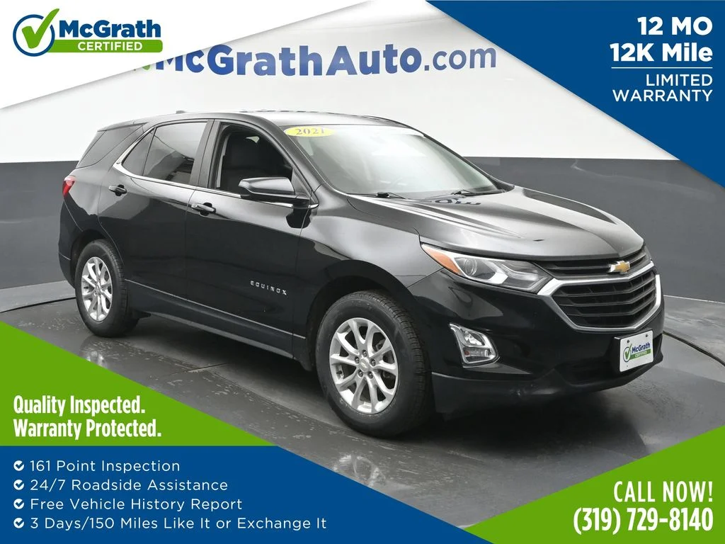 Used 2021 Black Chevrolet LT image 1