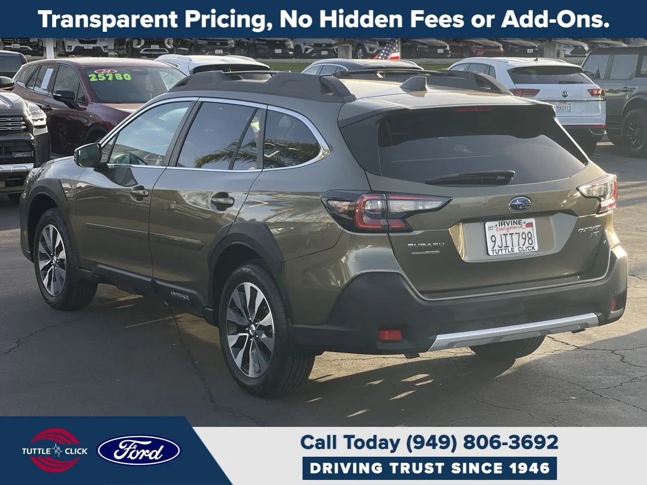 Used 2024 Autumn Green Metallic Subaru Limited XT image 13