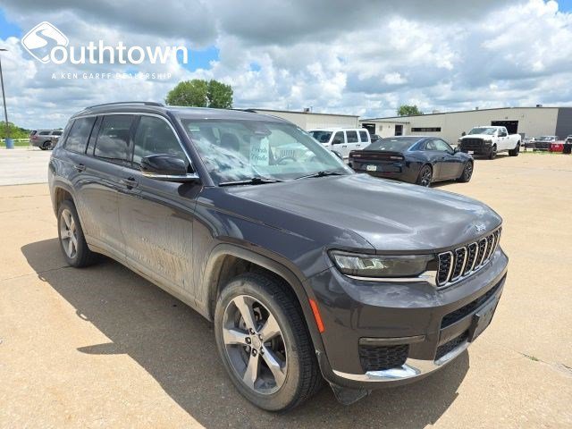 Used 2022 Baltic Gray Metallic Clearcoat Jeep Limited image 1
