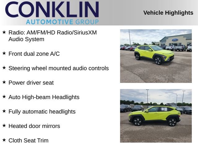 Used 2025 Yellow Hyundai SEL image 2