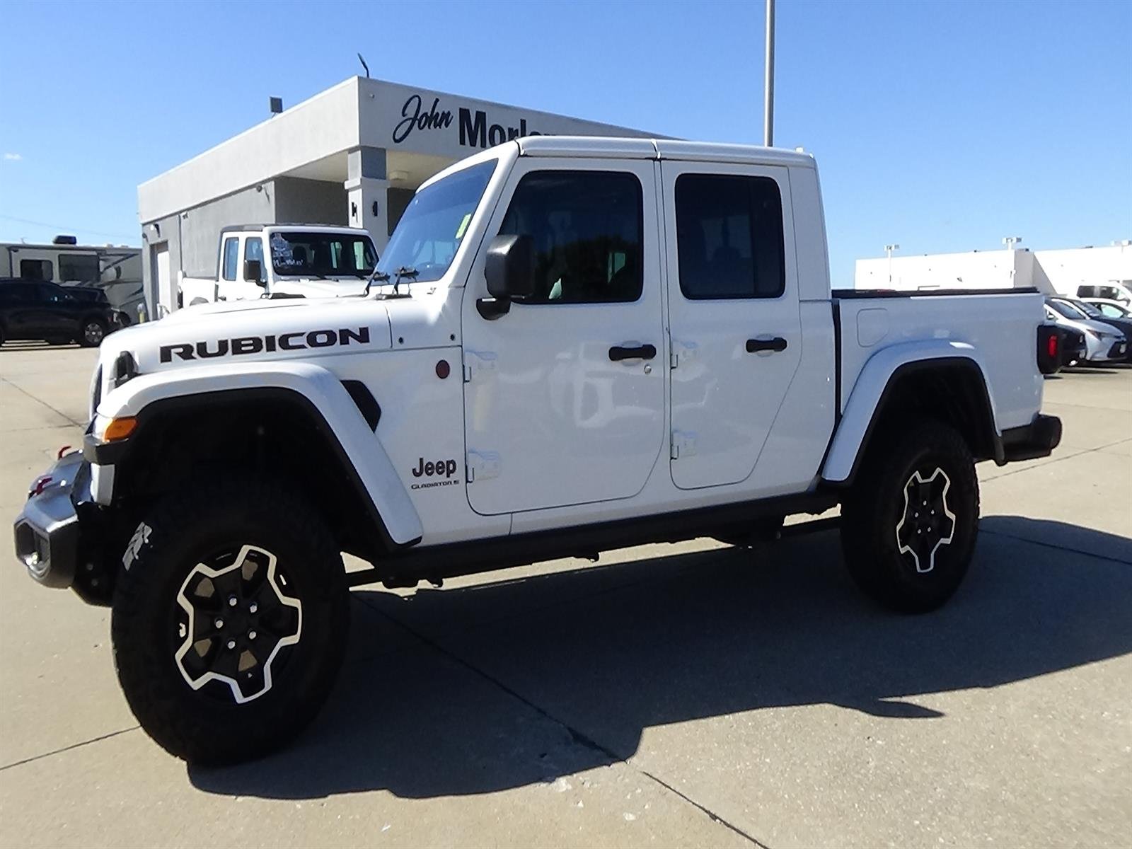 Certified Used 2023 Bright White Clear Coat (pw7) Jeep Rubicon image 1