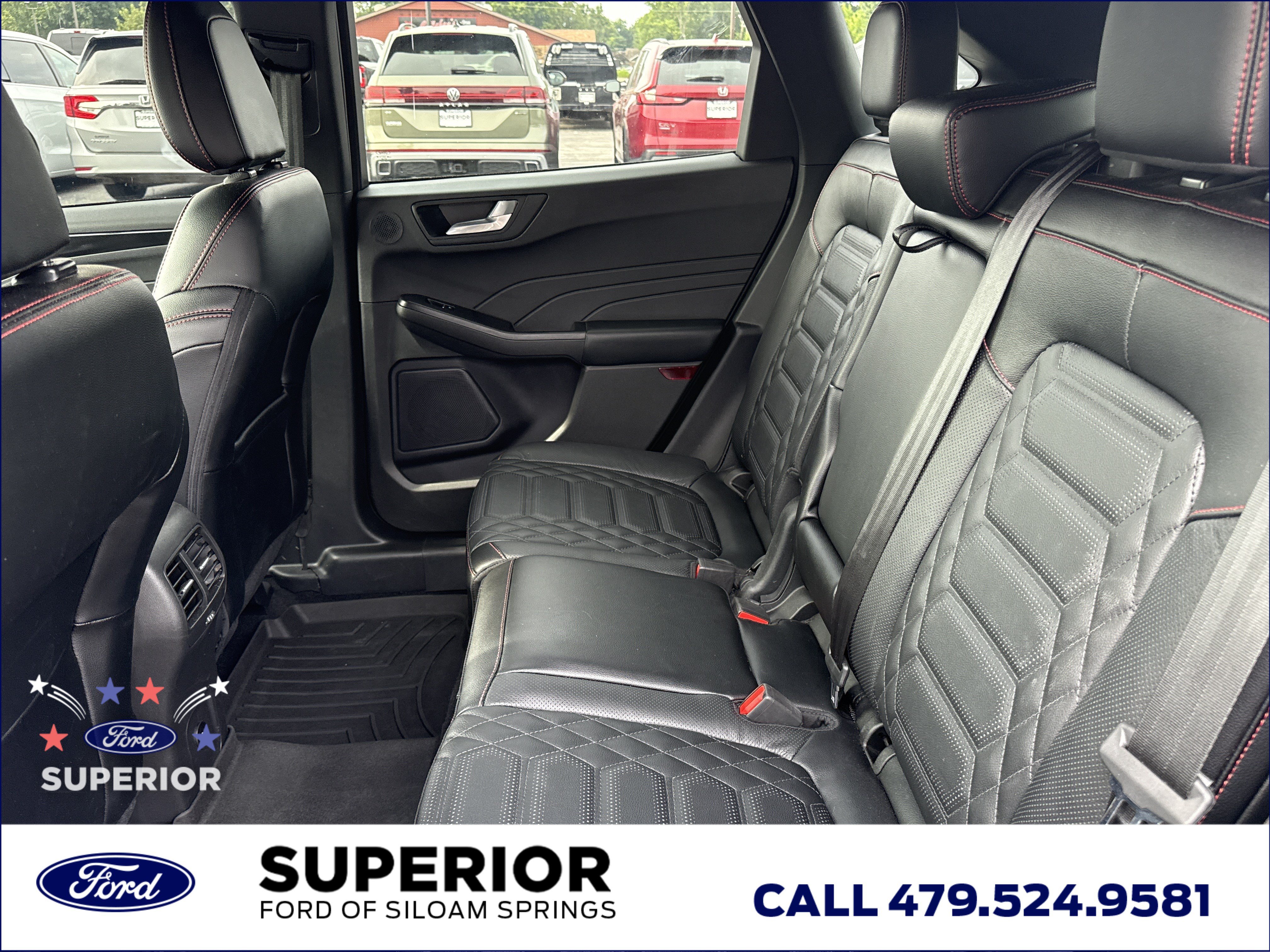 Used 2024 Light Blue Clearcoat Metallic Ford ST-Line Elite AWD image 7