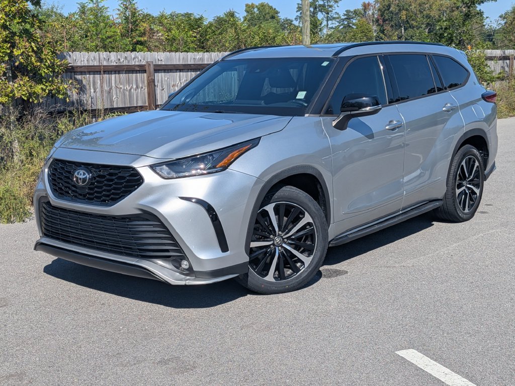 Certified Used 2021 Silver Toyota XSE image 1