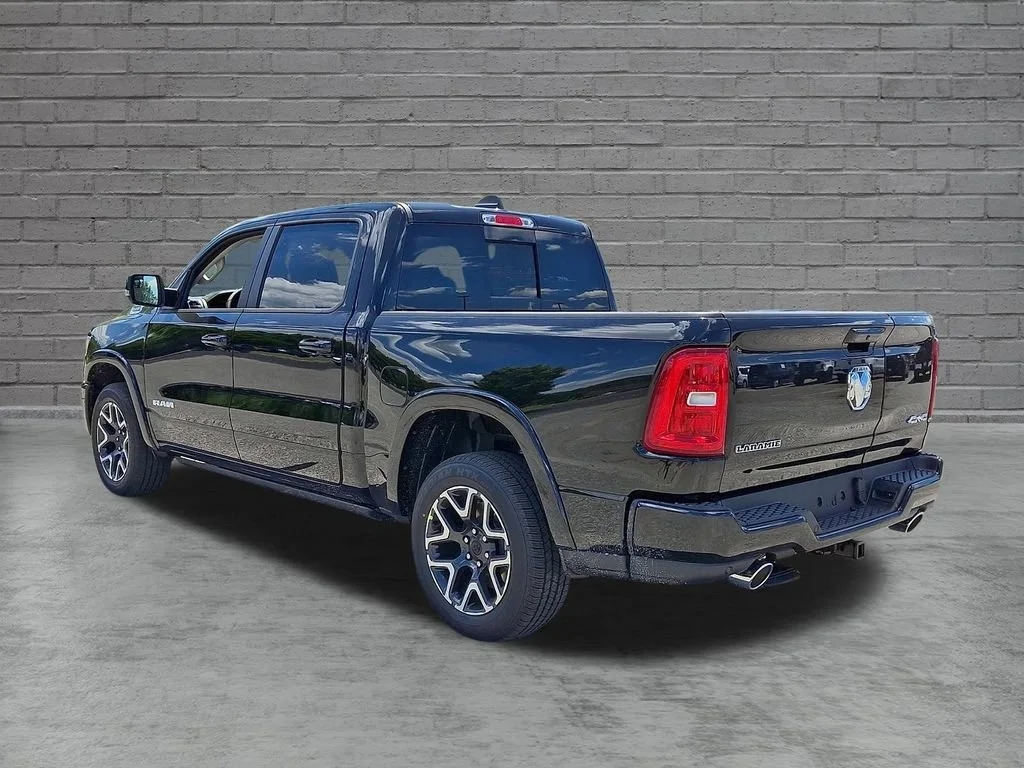 New 2026 Diamond Black Crystal Pearlcoat Ram Laramie image 6