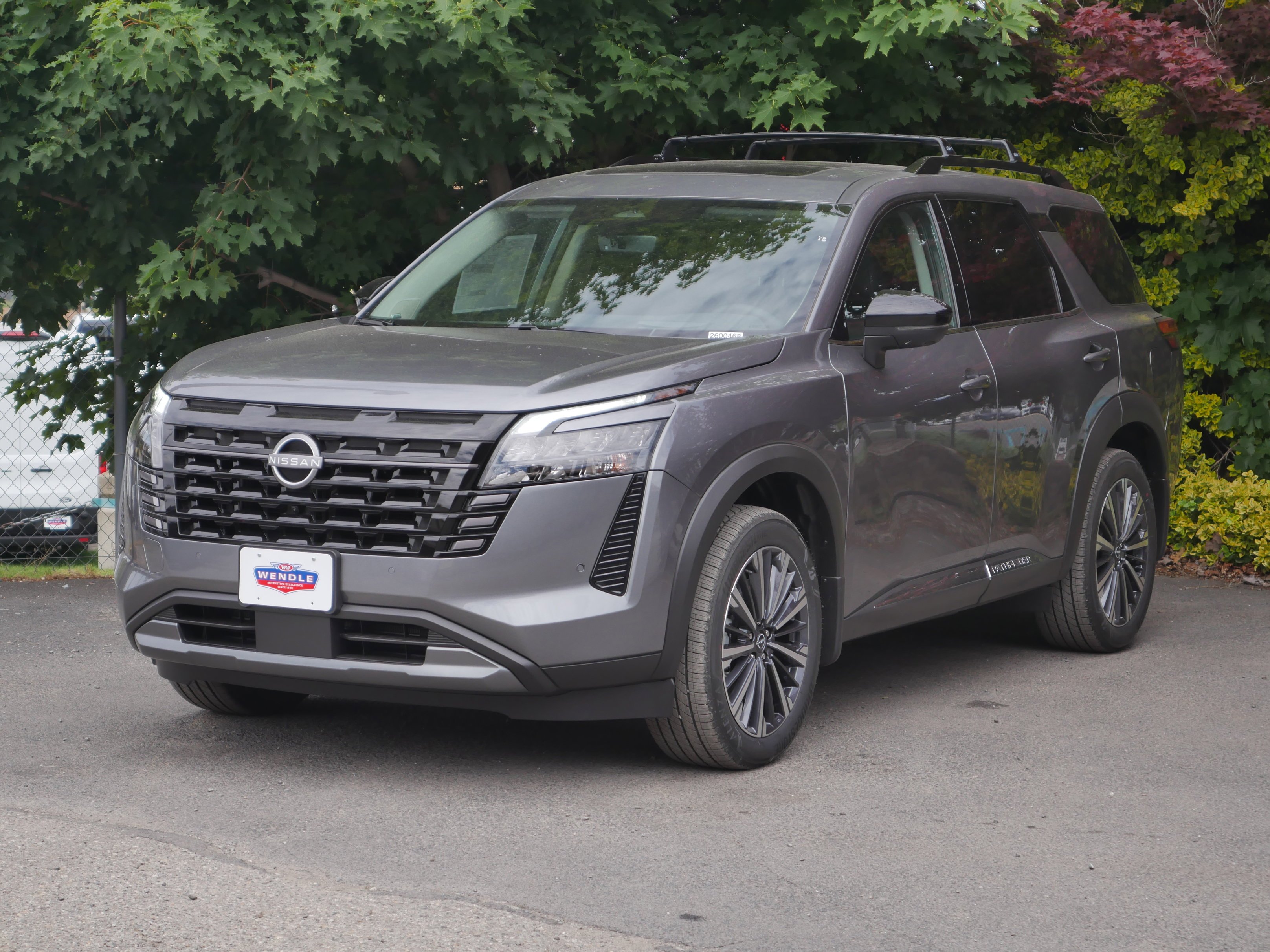 New 2026 Gun Metallic Nissan Platinum image 2