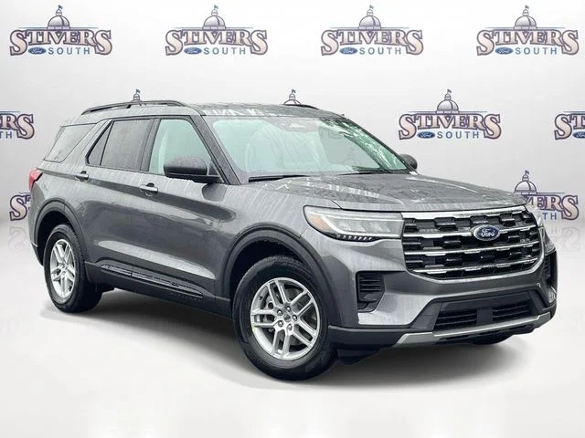 New 2026 Carbonized Gray Metallic Ford Active image 1