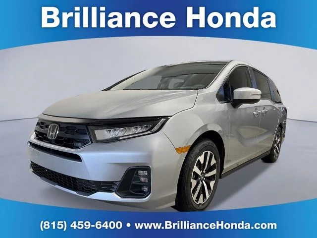 New 2026 Solar Silver Metallic Honda EX image 1