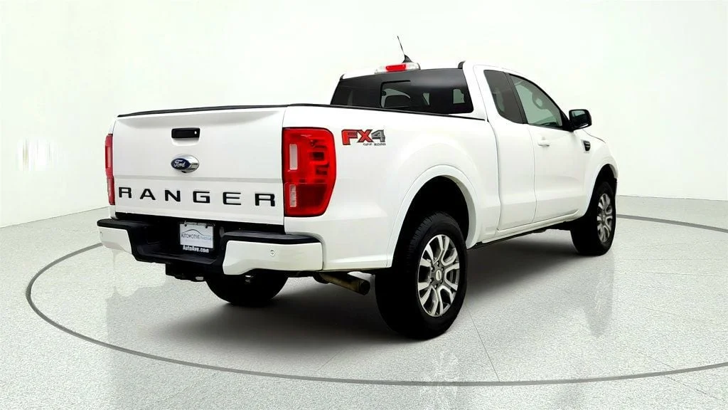 Used 2021 Oxford White Ford LARIAT 4WD SuperCab 6