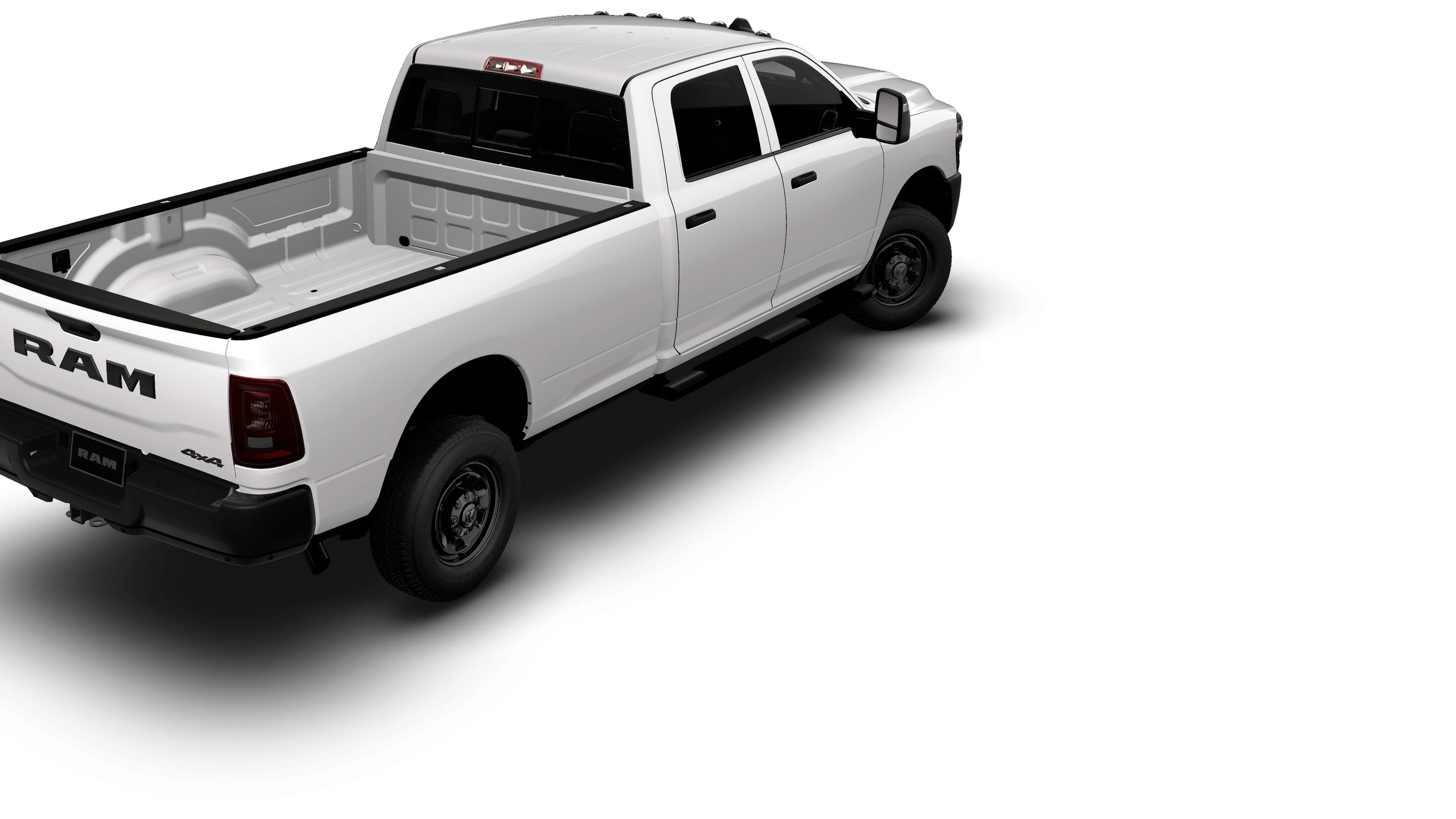 New 2026 Bright White Clear-Coat Exterior Paint RAM  image 14