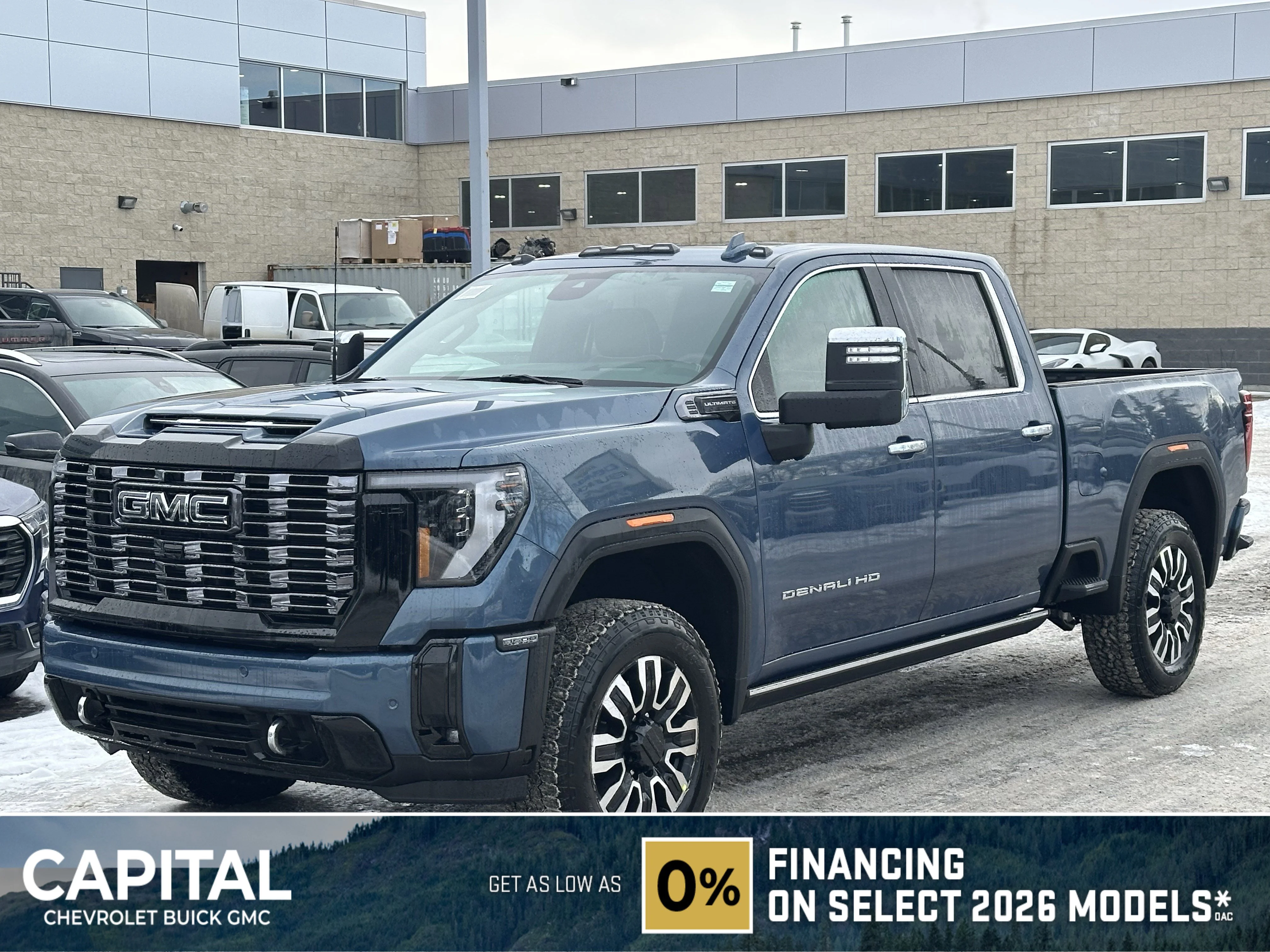 New 2026 Downpour Metallic GMC Denali Ultimate image 1