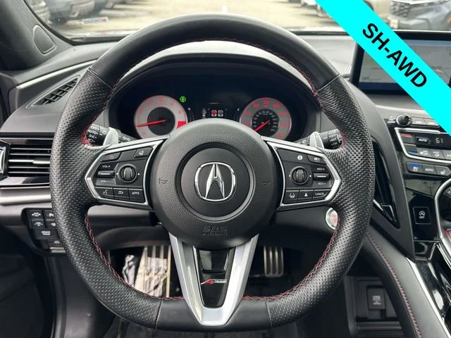 Used 2023 Majestic Black Pearl Acura A-Spec Advance Package image 18