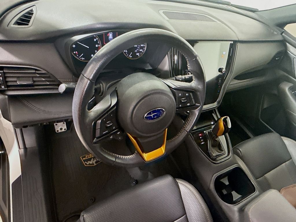 Used 2022 Crystal White Pearl Subaru Wilderness image 9