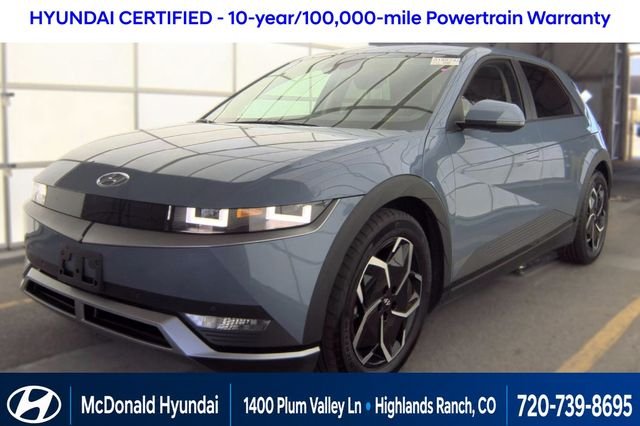 Certified Used 2024 Blue Hyundai SEL image 1