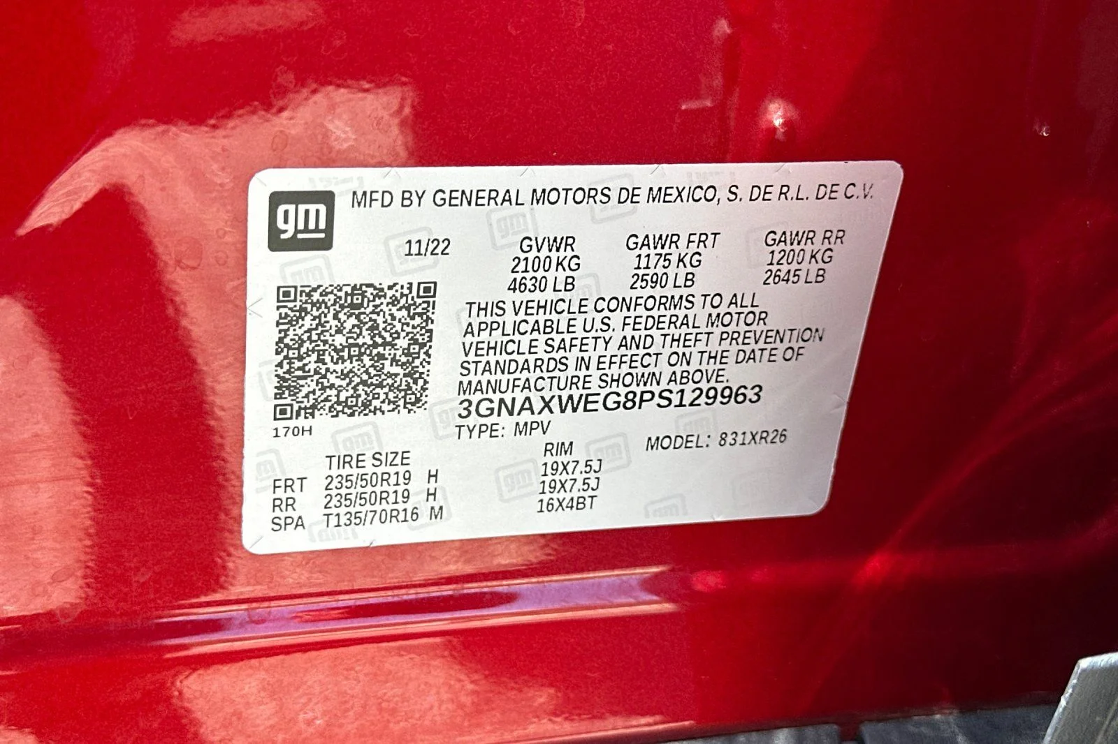 Used 2023 Red Chevrolet RS image 29