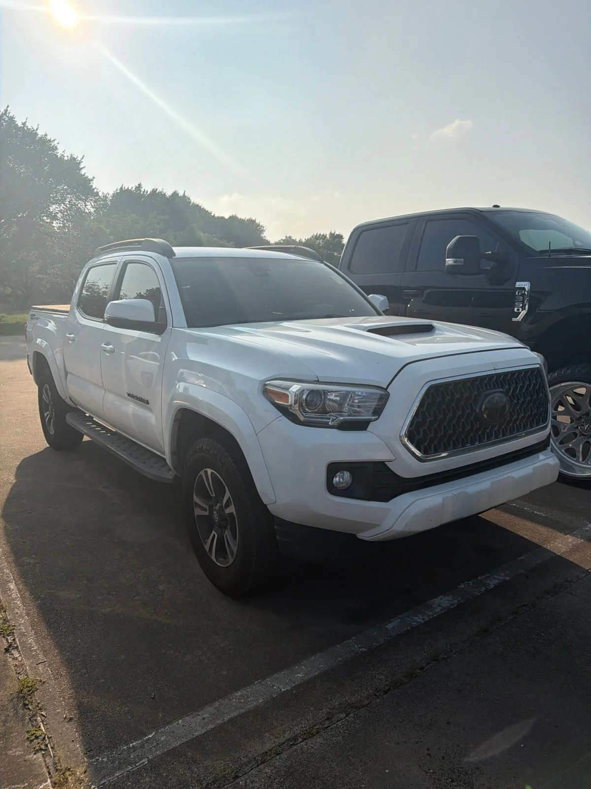 Used 2018 White Toyota TRD Sport image 1