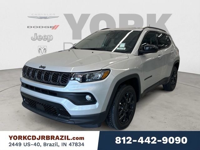 New 2026 Silver Zynith Metallic Clear-Coat Exterior Paint Jeep Latitude Altitude image 1